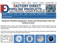 Tablet Screenshot of fdpp.com
